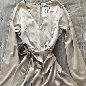 NEW! Silk mini dress